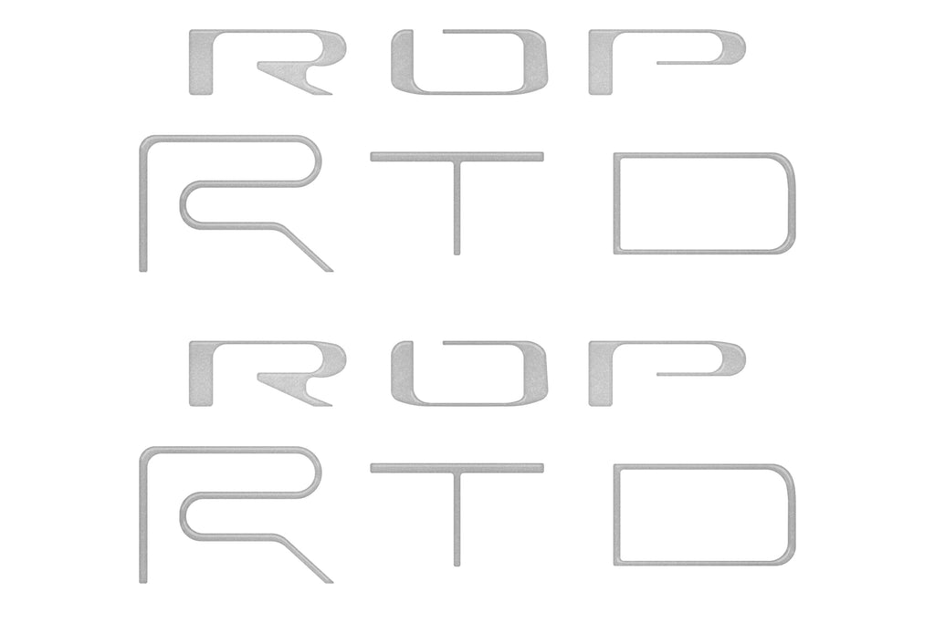 Bed Side Letter Inserts Fits 2022-2023 Toyota Tacoma TRD Pro