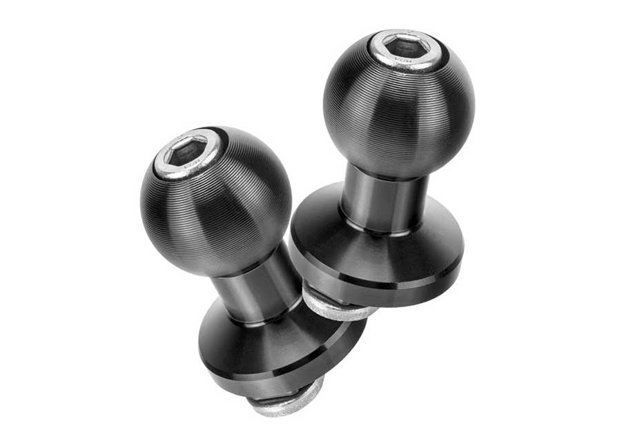 2 Pack | 20mm Track Ball | Cali Raised Compatible | Metal