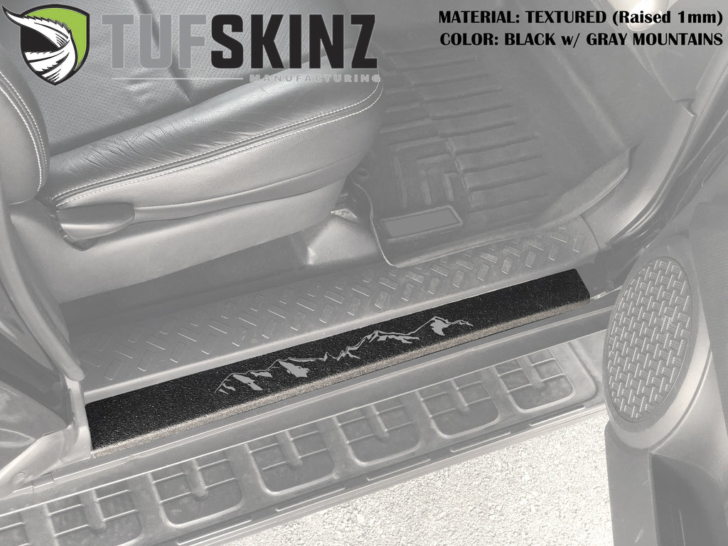 Door Sill Protection Accent Trim Overlay Fits 2007-2014 Toyota FJ Cruiser