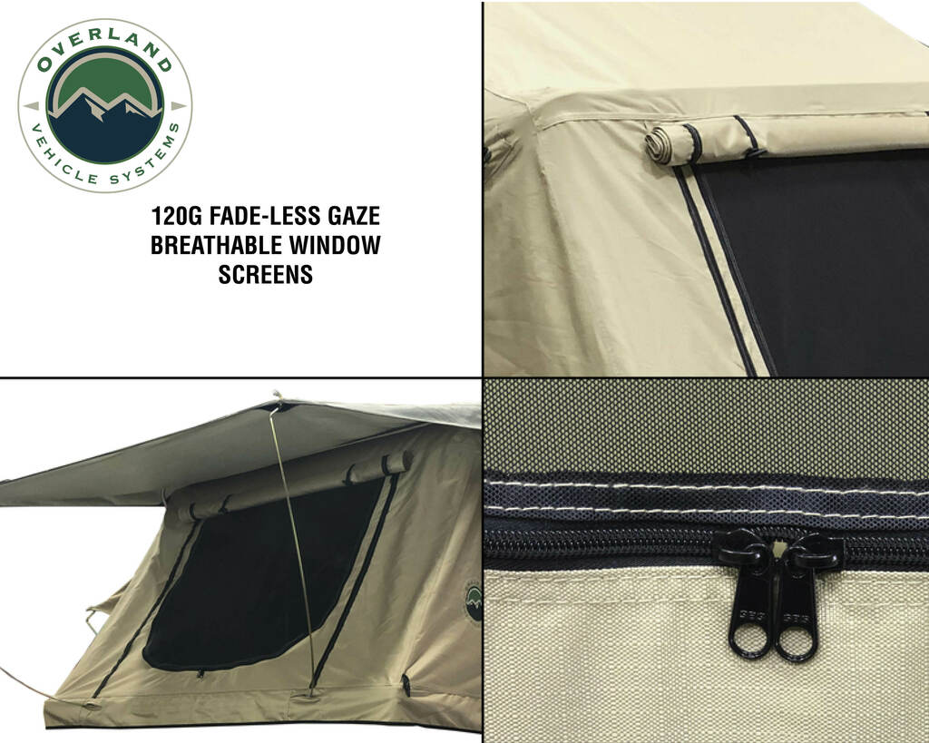 TMBK Roof Top Tent: 18119933 OVS 3 Person w/ Green Rain Fly