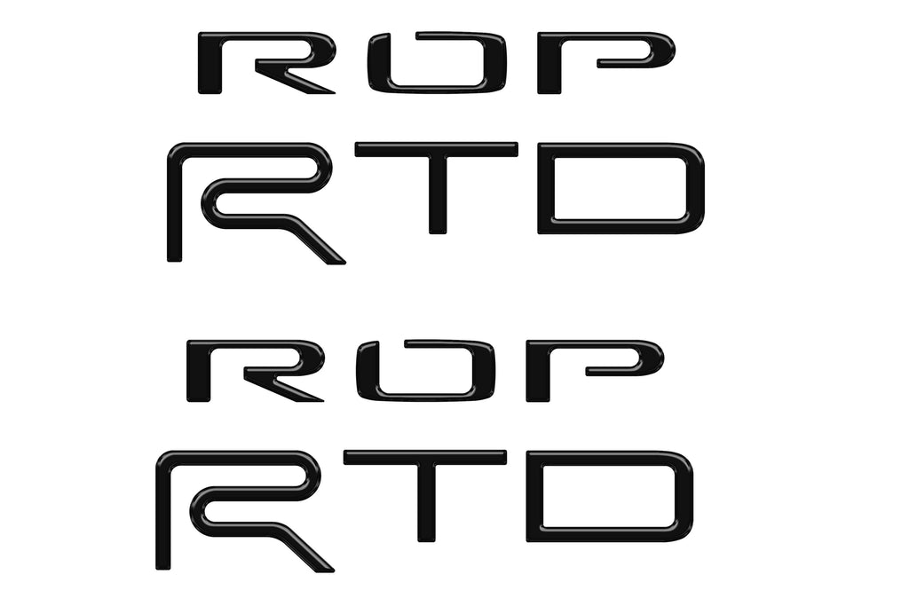 Bed Side Letter Inserts Fits 2015-2021 Toyota Tundra TRD Pro