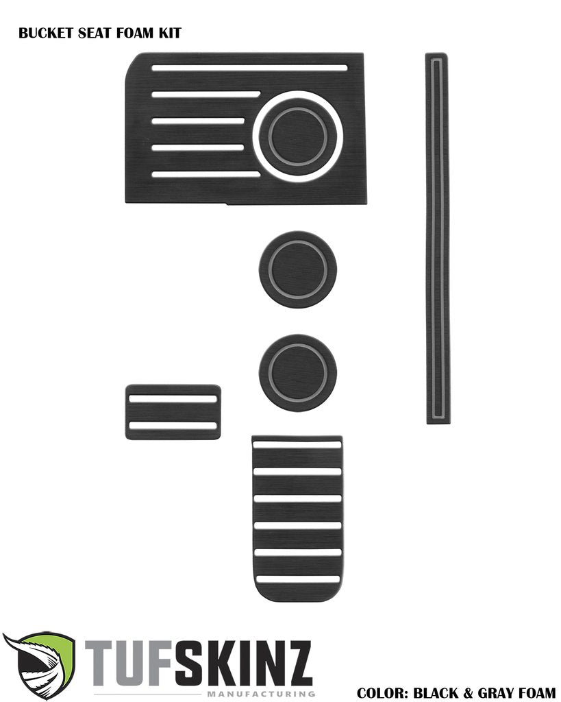 Bucket Seat Foam Inserts Fits 2014-2021 Toyota Tundra