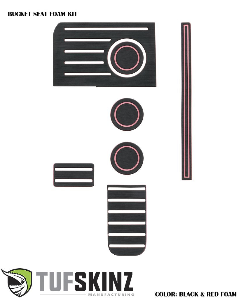 Bucket Seat Foam Inserts Fits 2014-2021 Toyota Tundra