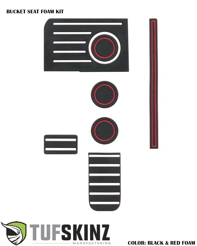 Bucket Seat Foam Inserts Fits 2014-2021 Toyota Tundra