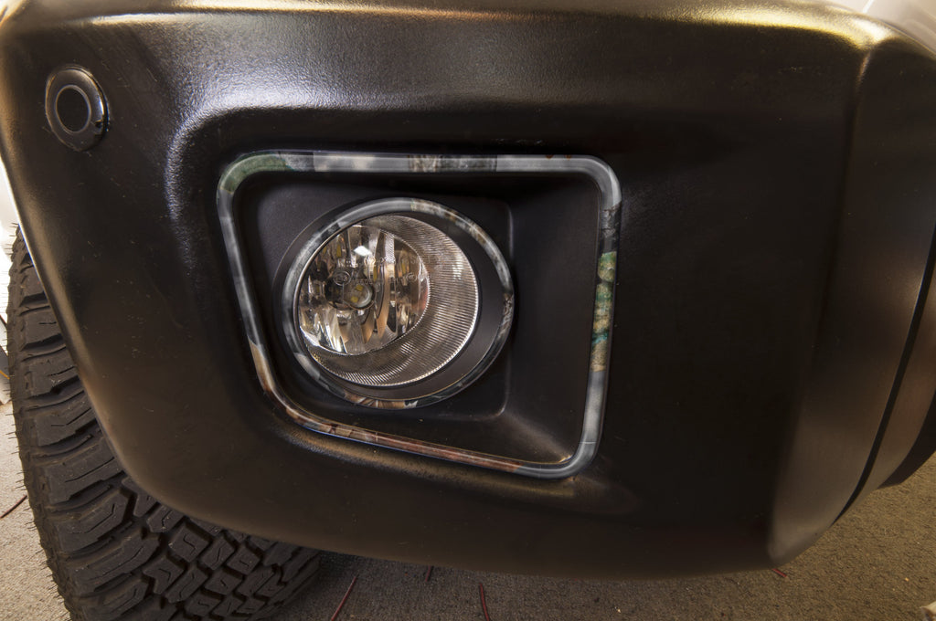 Fog Light Accent Trim Fits 2014-2021 Toyota Tundra
