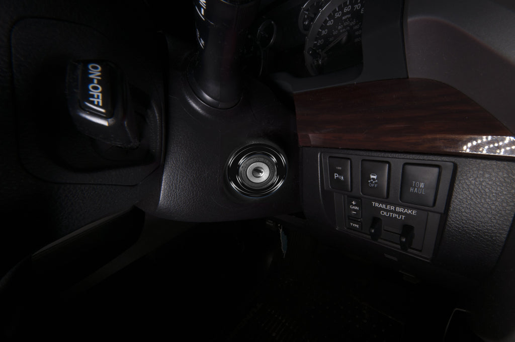 Key Ignition Accent Trim Overlay Fits 2014-2021 Toyota Tundra