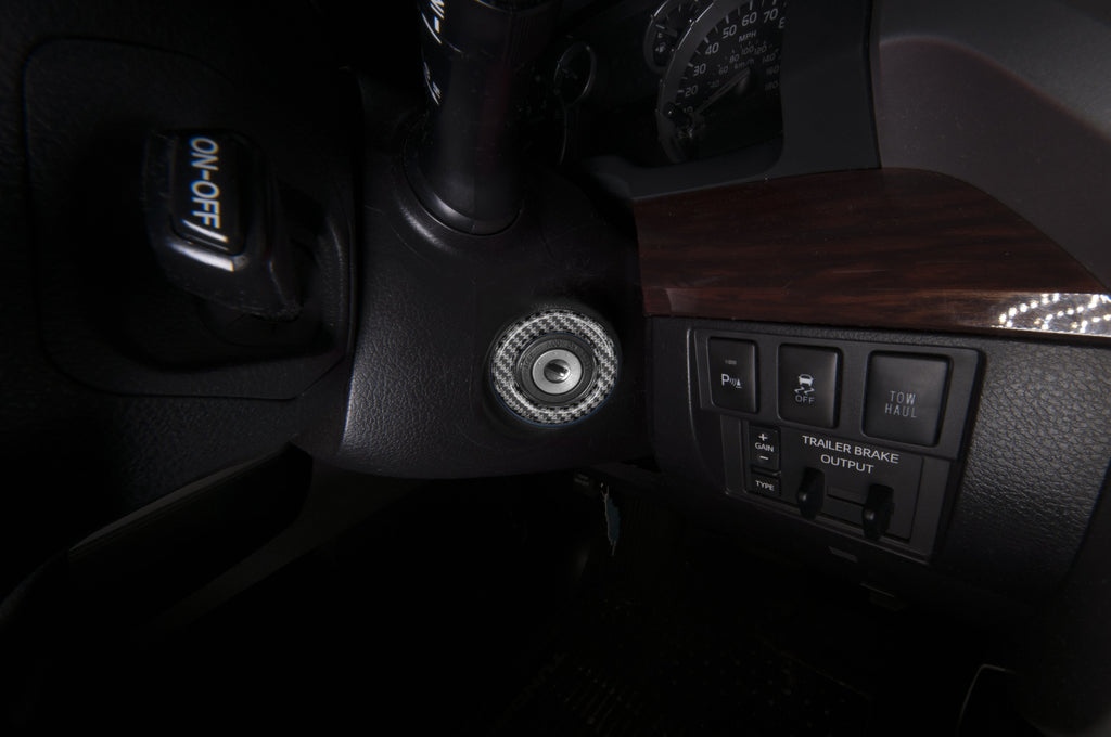 Key Ignition Accent Trim Overlay Fits 2014-2021 Toyota Tundra