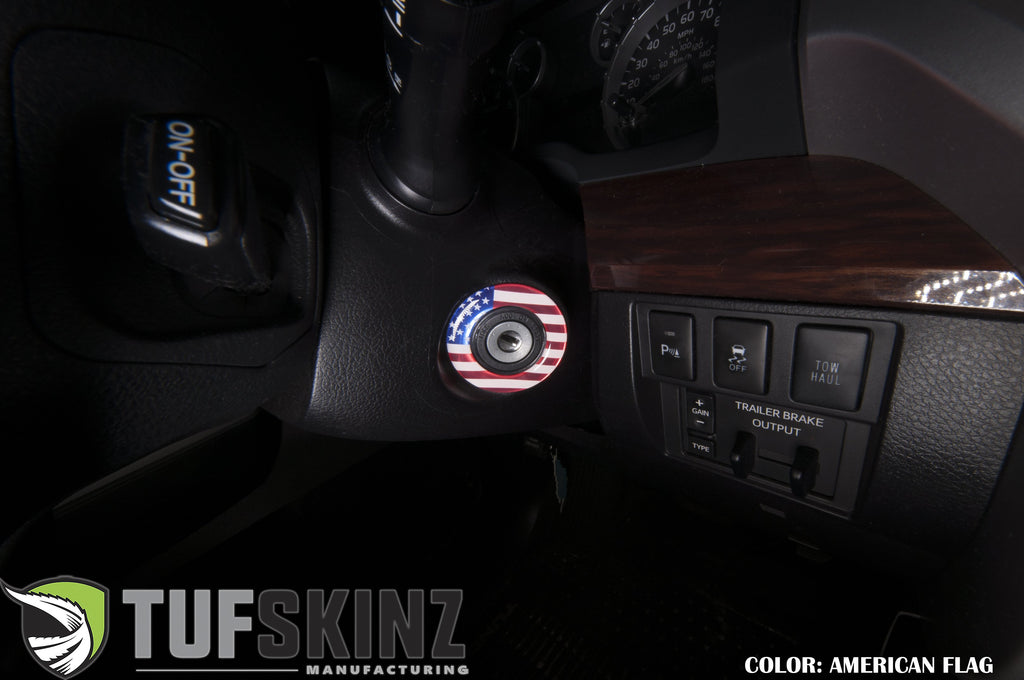 Key Ignition Accent Trim Overlay Fits 2014-2021 Toyota Tundra