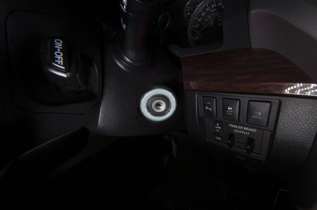 Key Ignition Accent Trim Overlay Fits 2014-2021 Toyota Tundra