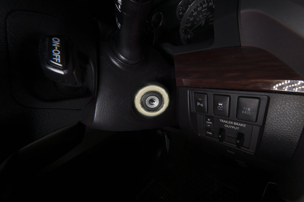 Key Ignition Accent Trim Overlay Fits 2014-2021 Toyota Tundra