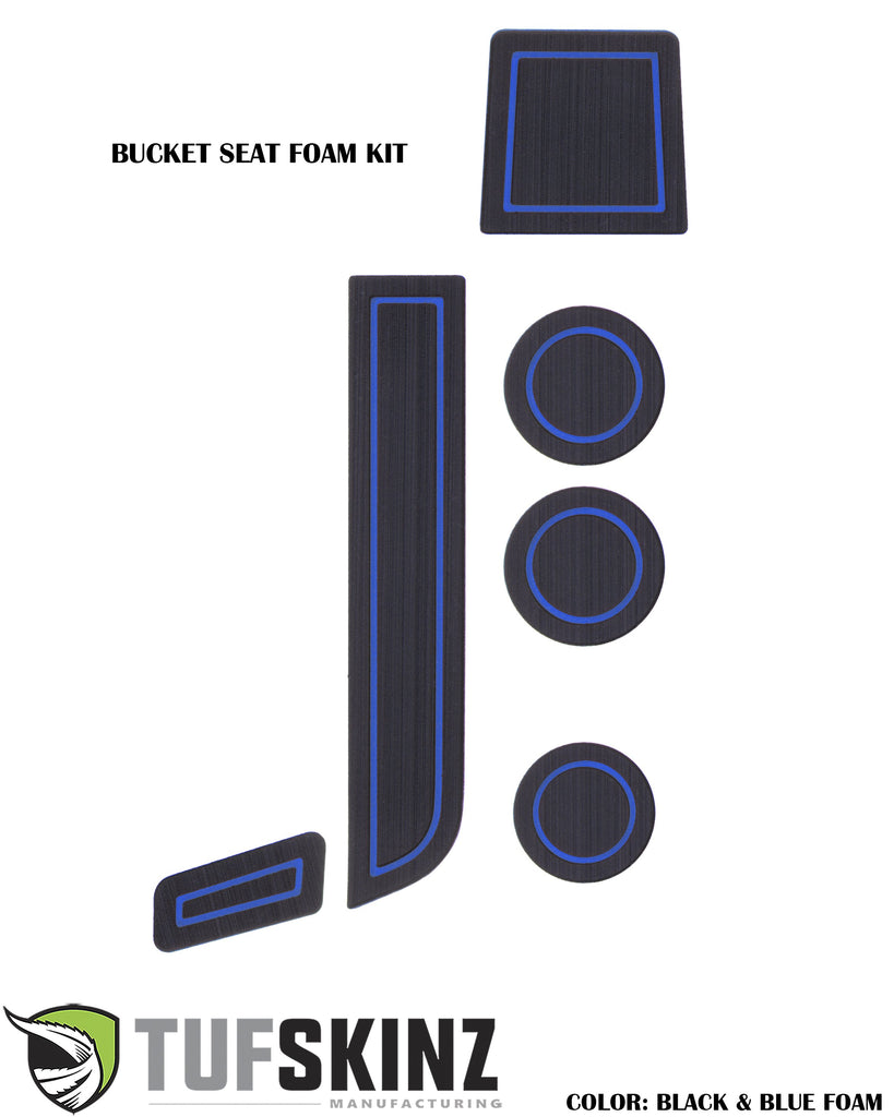 Bucket Seats Interior Cup Holder Foam Inserts Fits 2007-2013 Toyota Tundra