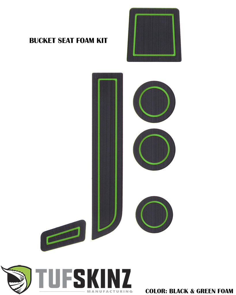 Bucket Seats Interior Cup Holder Foam Inserts Fits 2007-2013 Toyota Tundra