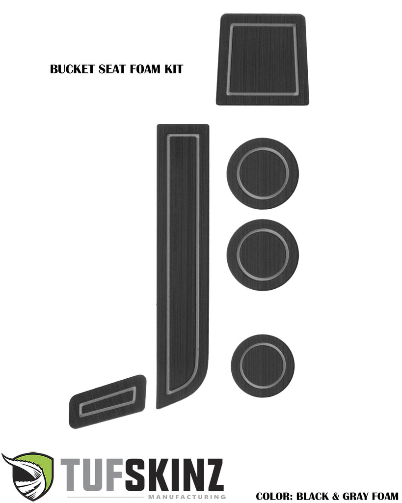 Bucket Seats Interior Cup Holder Foam Inserts Fits 2007-2013 Toyota Tundra