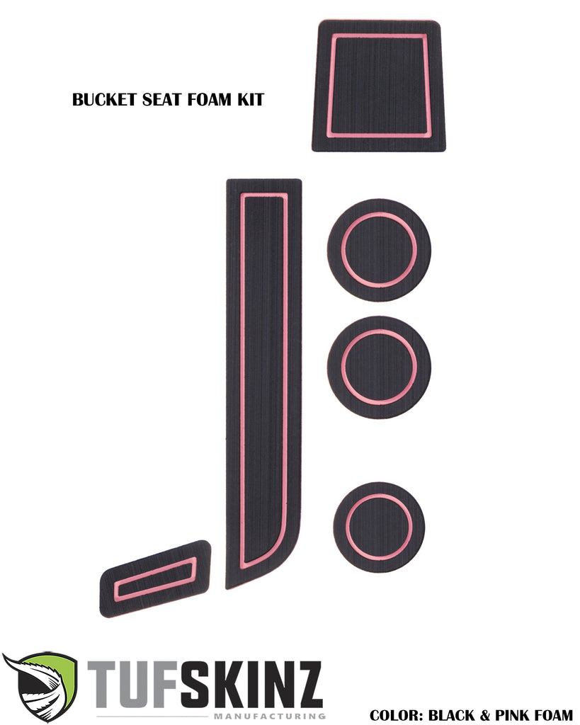 Bucket Seats Interior Cup Holder Foam Inserts Fits 2007-2013 Toyota Tundra