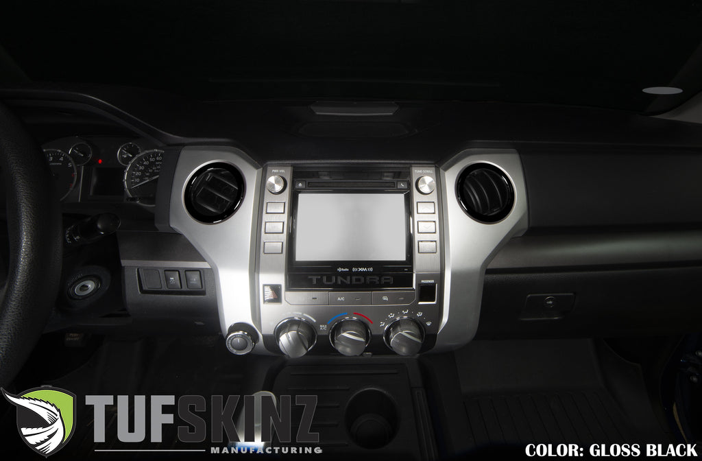 AC Vent Rings Accent Trim Fits 2014-2021 Toyota Tundra