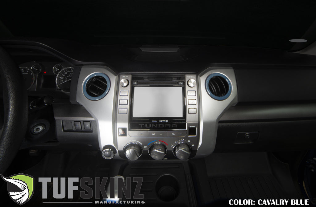 AC Vent Rings Accent Trim Fits 2014-2021 Toyota Tundra