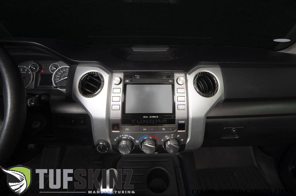 AC Vent Rings Accent Trim Fits 2014-2021 Toyota Tundra