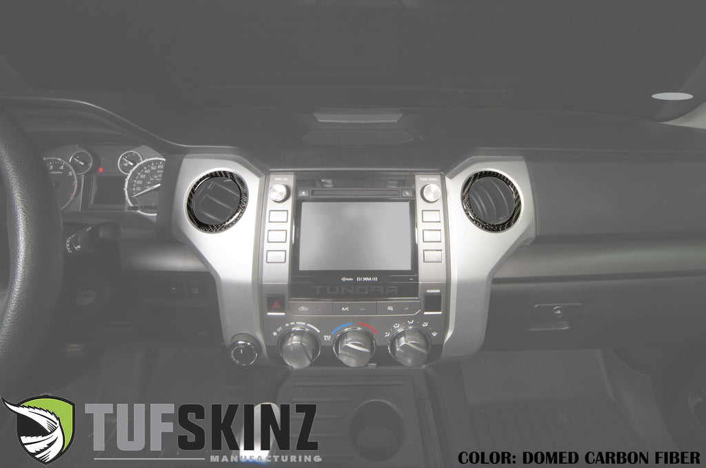 AC Vent Rings Accent Trim Fits 2014-2021 Toyota Tundra