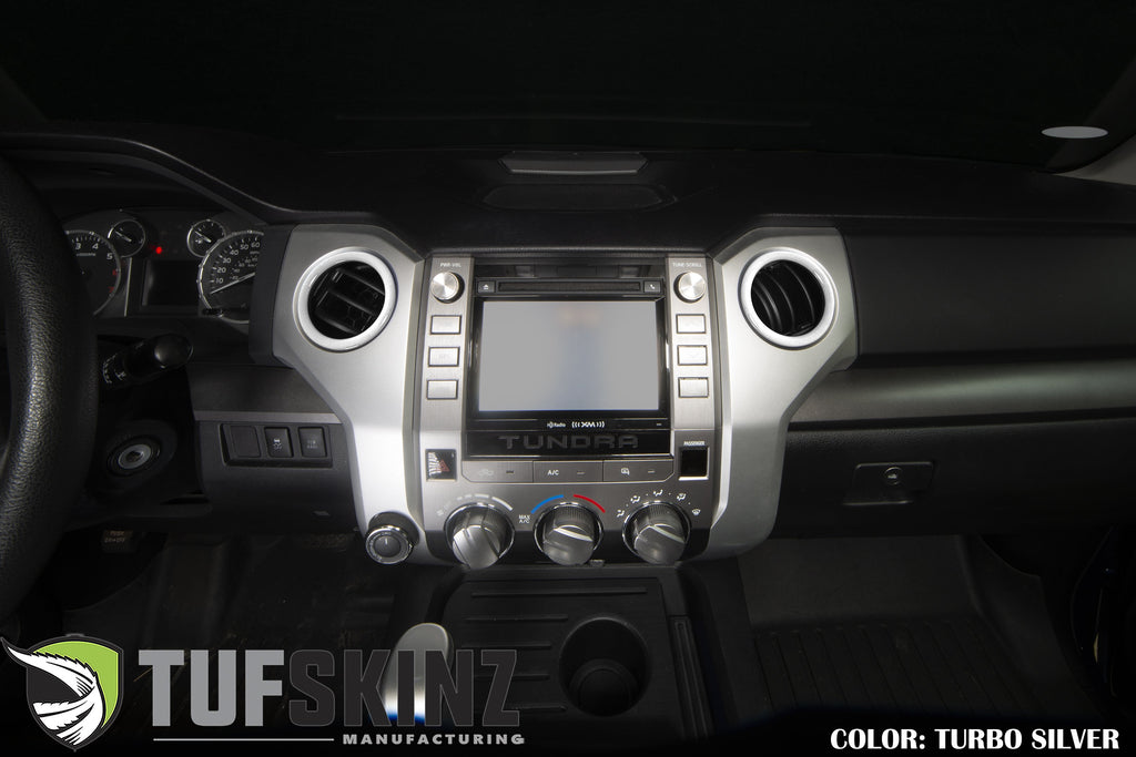 AC Vent Rings Accent Trim Fits 2014-2021 Toyota Tundra