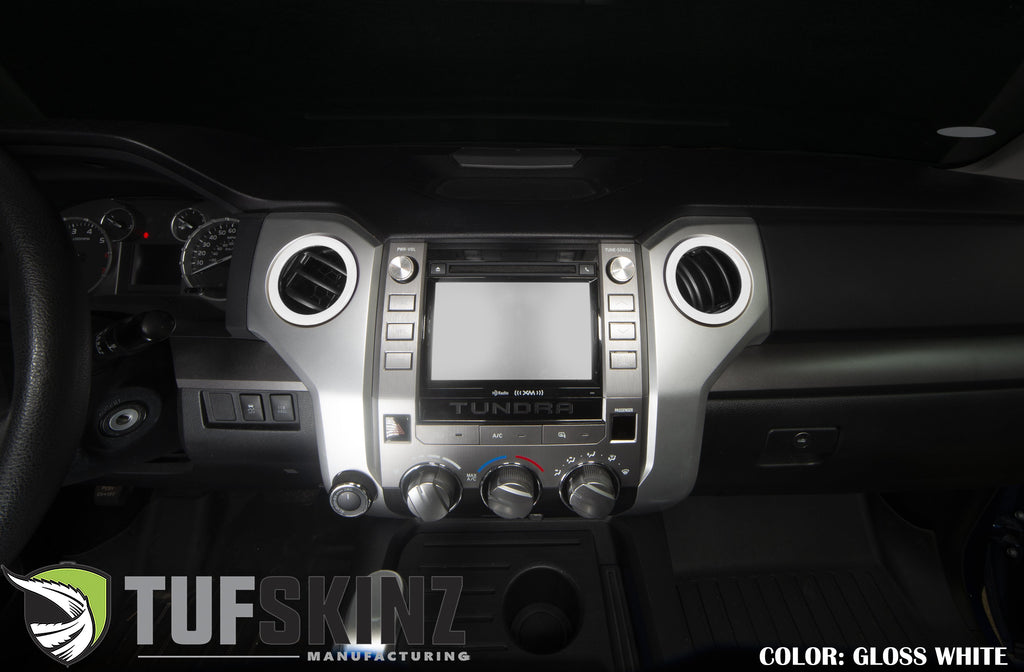 AC Vent Rings Accent Trim Fits 2014-2021 Toyota Tundra