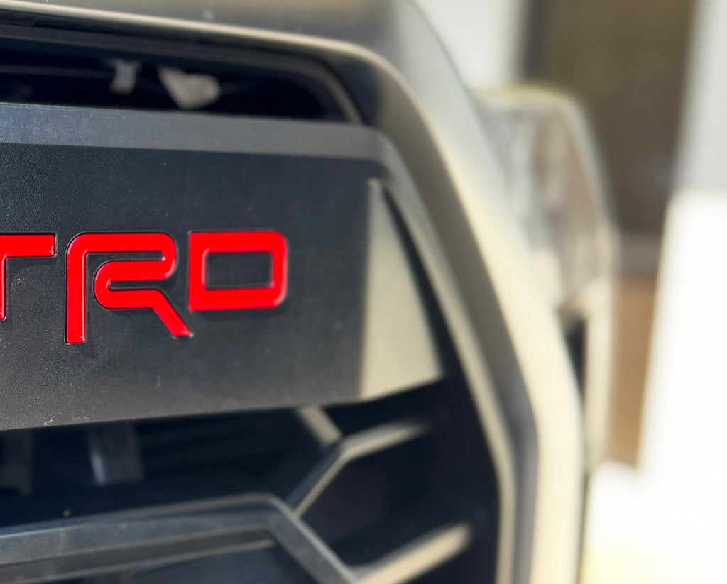 Grille Letter Inserts Fits 2022-2024 Toyota Tundra