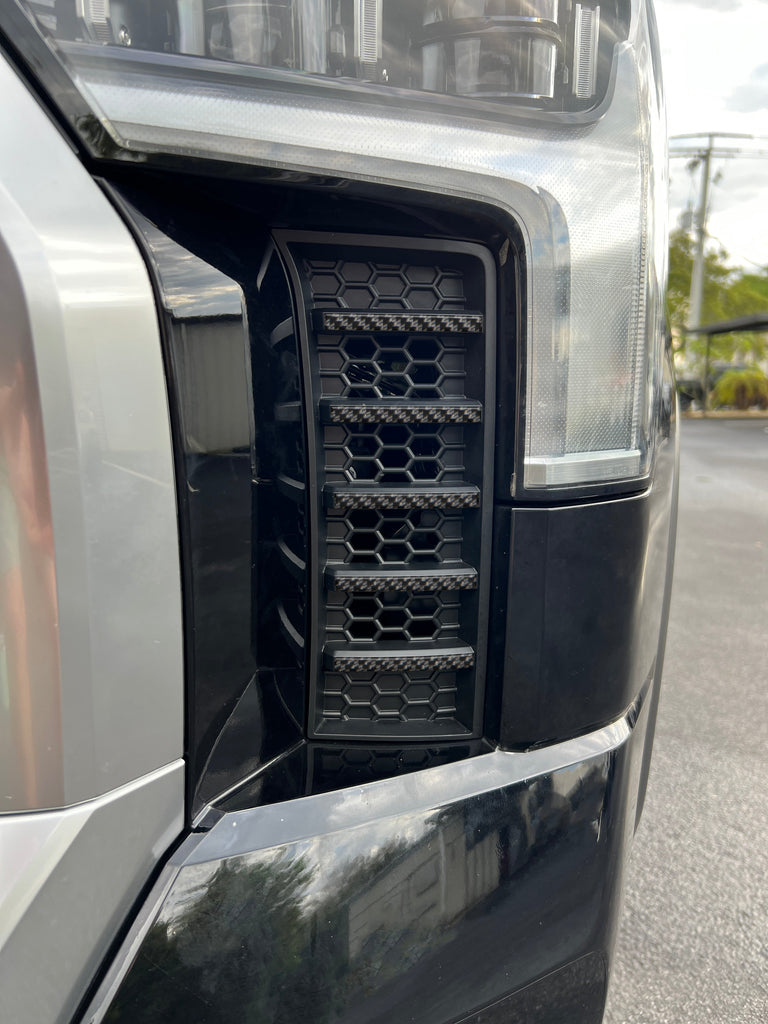 Side Air Intake Line Accent Trim Fits 2022-2024 Toyota Tundra