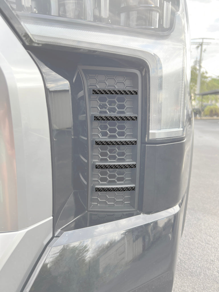 Side Air Intake Line Accent Trim Fits 2022-2024 Toyota Tundra