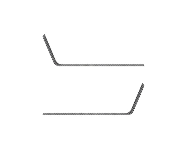 Center Console Side Accent Trim Fits 2022-2024 Toyota Tundra