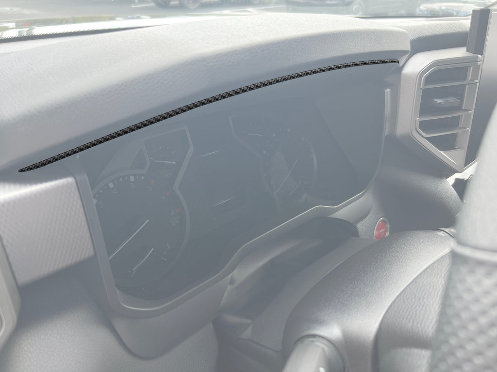 Upper Instrument Gauge Cluster Accent Trim Fits 2022-2023 Toyota Tundra