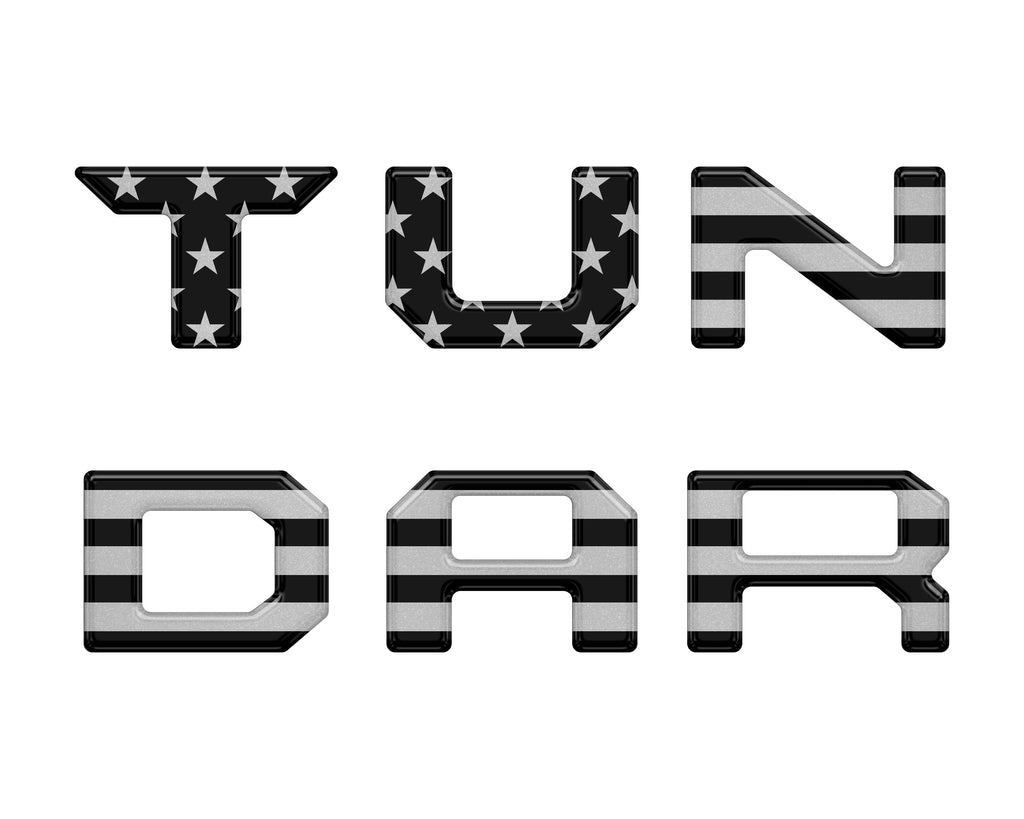 Glove Box Letter Inserts Fits 2022-2024 Toyota Tundra