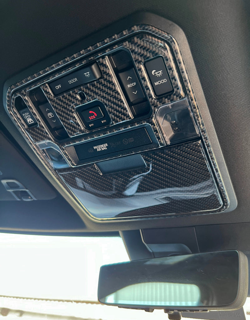 Overhead Switches Accent Trim Fits 2022-2023 Toyota Tundra