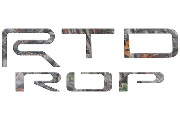 TRD Pro Tailgate Letter Inserts Fits 2022-2026 Toyota Tundra