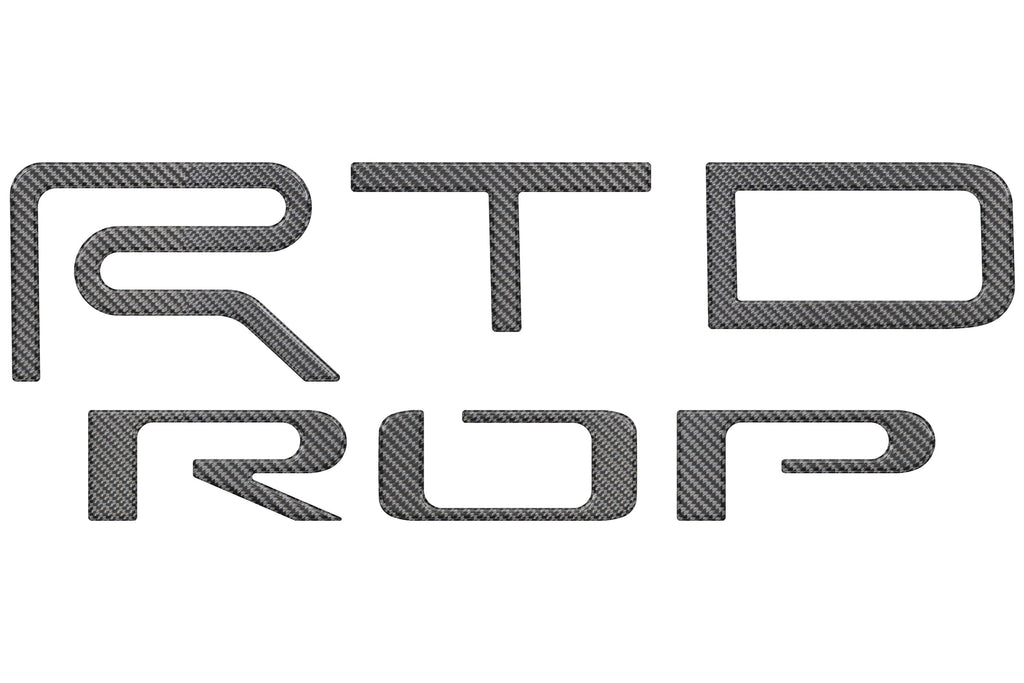 TRD Pro Tailgate Letter Inserts Fits 2022-2026 Toyota Tundra