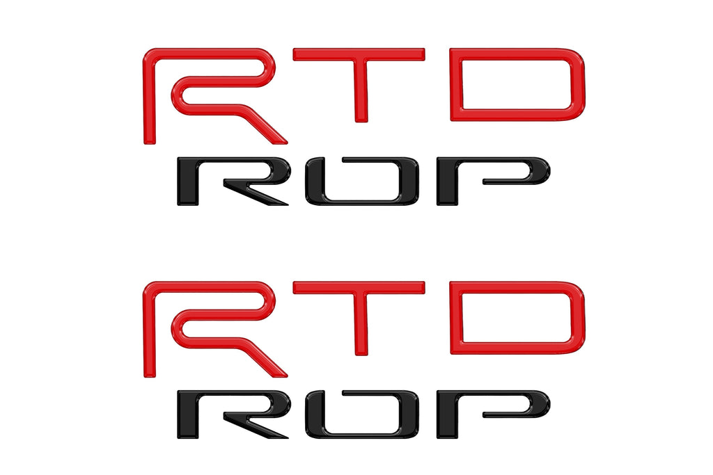 Hood Louver Letter Overlays Fits 2022-2024 Toyota Tundra TRD Pro