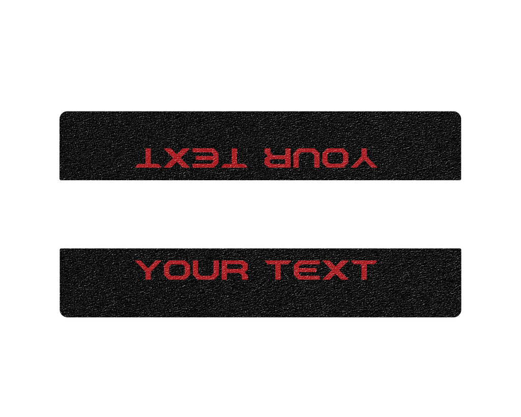 Textured Door Sill Overlays Fits 2000-2006 Toyota Tundra