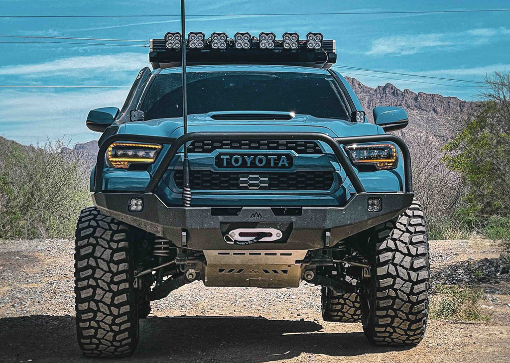 Toyota Tacoma (2016+) Hi-Lite Overland Front Bumper [Bull Bar]