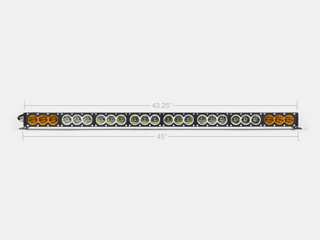 43 Amber/White Dual Function LED Bar – Cali Raised LED