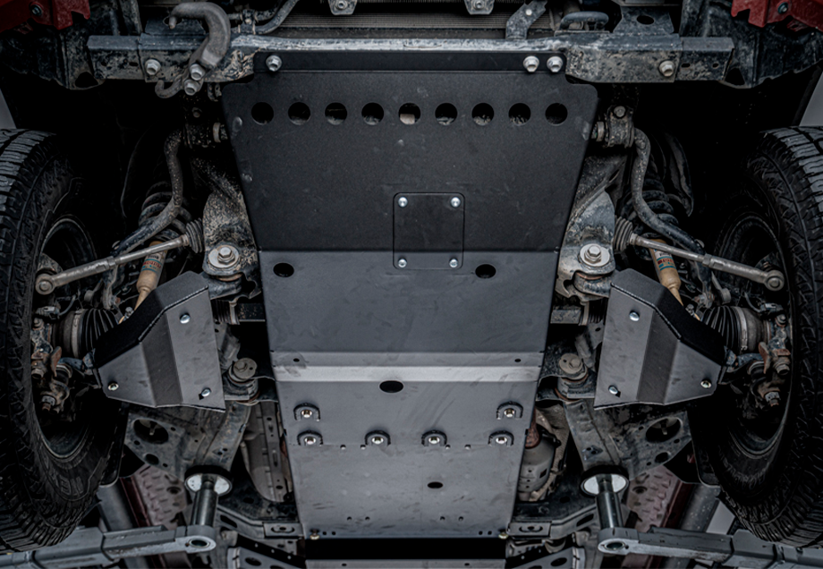 Complete Skid Plate Collection - Yes // Steel // Powder Coat // 2005-2015