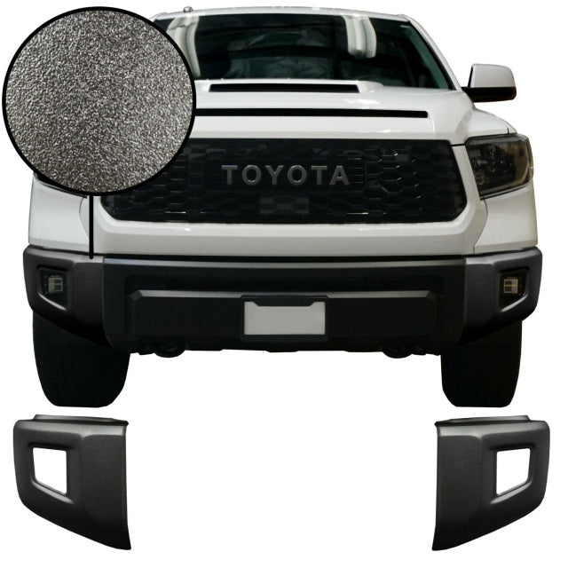 Front Bumper Cover Set Fits 2014-2021 Toyota Tundra