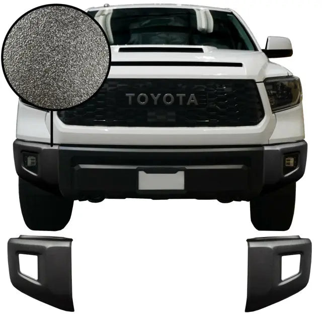 To1000404 Front Bumper Cover Set Fits 2014-2021 Toyota Tundra - Cali Raised LED
