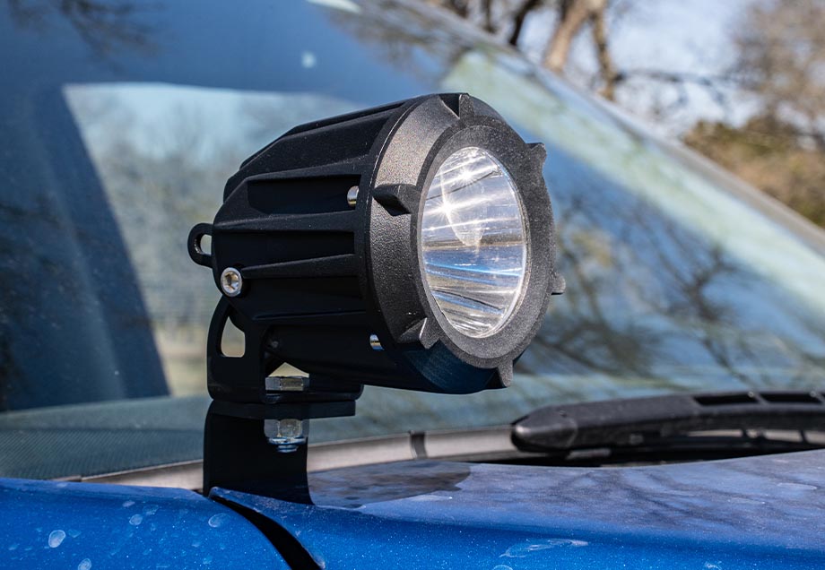 Low Profile Ditch Light Brackets Kit For 2014-2021 Toyota Tundra